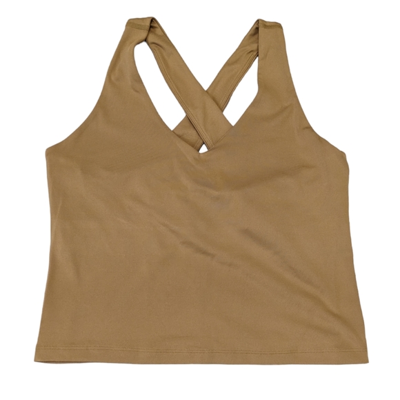 girlfriend collective Tops - Girlfriend Collective Zoe SuperStretch Tank Fox Brown Large